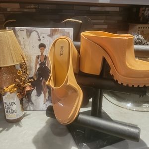 Melissa Mule Heels 5inch heels